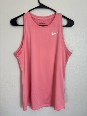 Nike Women's Dri-FIT training tank top Coral Chalk